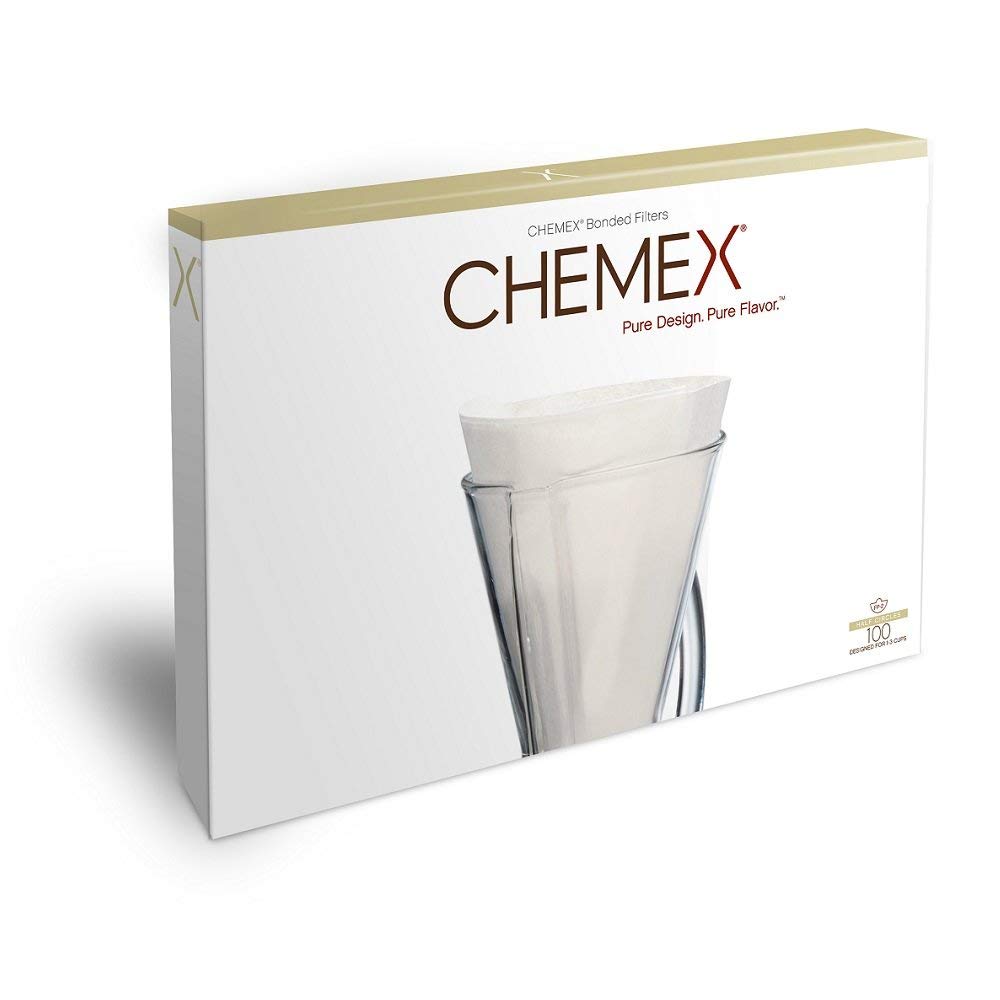 Filtros chemex 3 cups (100 u)
